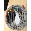 GE（美国通用）CAM心电导联分线，带香蕉接头，10根 90CM(编号：2016032-001），CAM14,MAC5000,5500