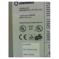 CODONICS(美国科多尼克)CODONICS打印机配件（编号：NP-1600M），打印机 常用配件 新件
