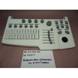 (西门子- Acuson美国)超声，键盘轨迹球Acuson Cypress（编号：104-1108-002）旧件