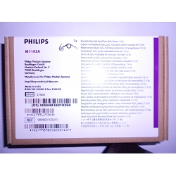 Philips（荷兰飞利浦）新生儿手/足式血氧探头重复（编号：M1193A），      全新