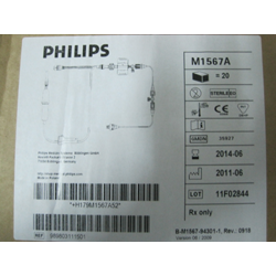 Philips（荷兰飞利浦）飞利浦原装进口有创压力套装/单管一次性一个病人用一个20套/盒（编号：M1567A），用于Philips(荷兰飞利浦）监护仪MP20，MP30，MP40，MP50，MP60，MP70，MP80，MP90，原装新件