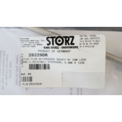 Storz(德国史托斯)高流动性关节镜鞘，6.5毫米x 12厘米，1旋塞阀，2旋塞 ,关节镜 28229DR  新件