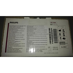 Philips（荷兰飞利浦）飞利浦原装进口梯形头7针新生儿/婴儿/成人血氧探头一次性一个病人用一个20套/盒（编号：M1133A），用于Philips(荷兰飞利浦）监护仪VM6,VM8，原装新件